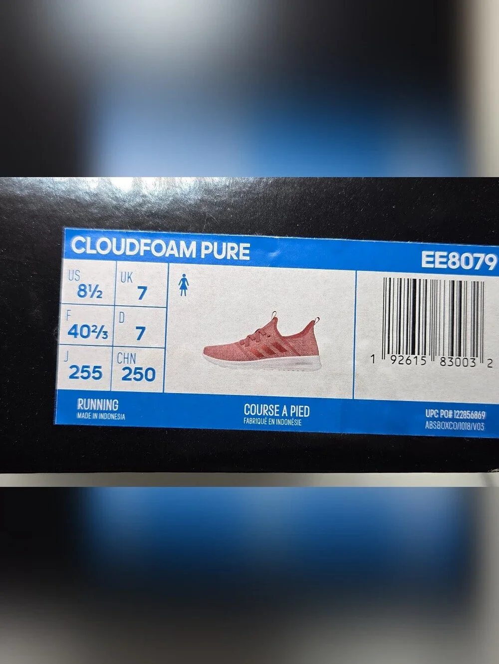 adidas Women’s Cloudfoam Rose/White